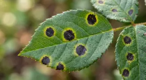 Manchas negras en hojas de plantas y cómo eliminarlas